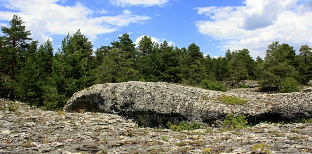 Mar de piedra en el Tormagal de Valsalobre.