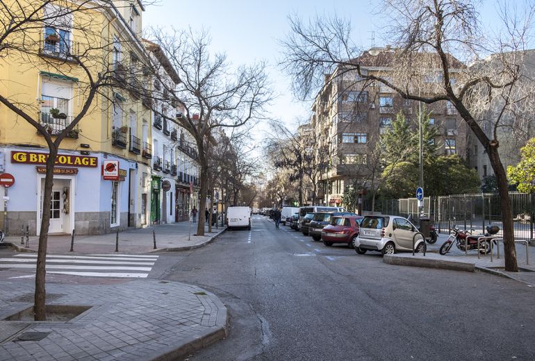 Ayuntamiento ensaya un proyecto en la calle Galileo | Madrid Cadena SER