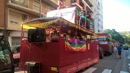 El Orgullo LGTBI toma las calles de Murcia con incidentes