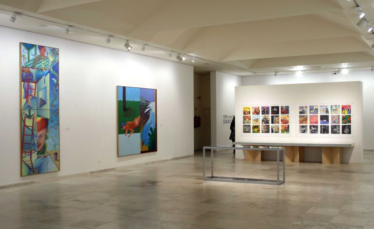 Una de las salas del Museo de Arte Contemporáneo Patio Herreriano de Valladolid