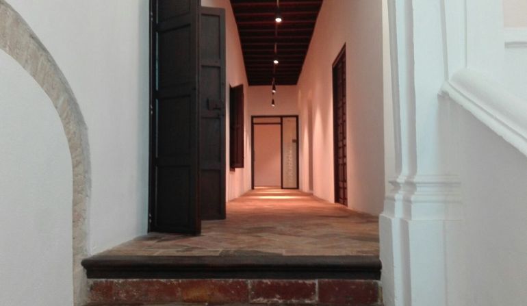 Interior del convento de Santa Cruz.