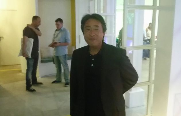 Satoru Shibata, presidente de Nintendo Europa, durante el evento