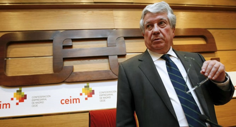 El expresidente de la patronal madrileña, CEIM, Arturo Fernández