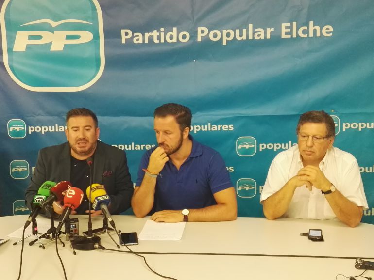 Luis Ángel Mateo, Pablo Ruz y Juan Carlos Molina