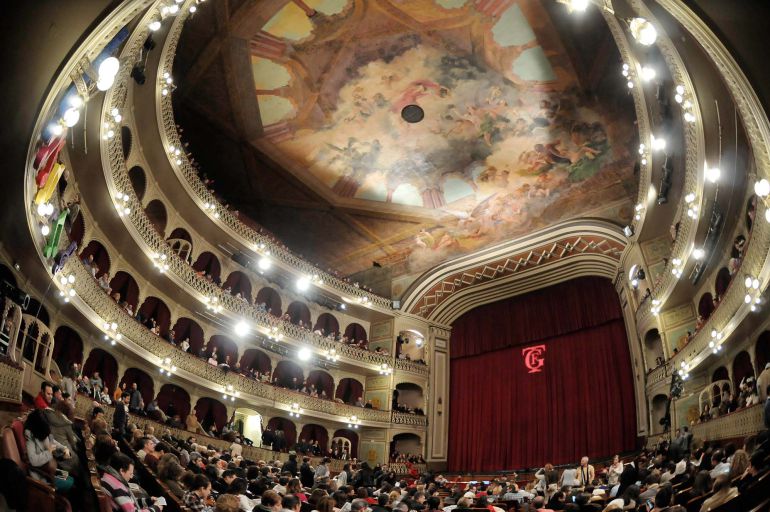 Interior del Gran Teatro Falla