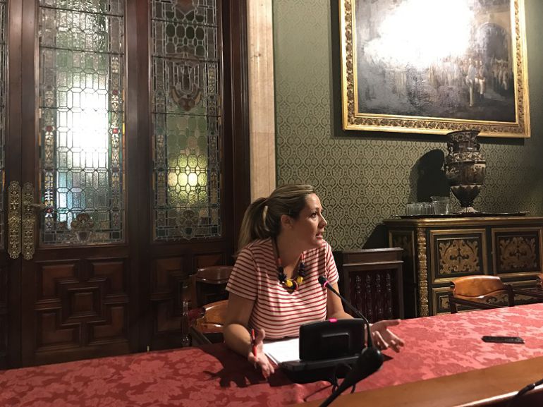 Myriam Díaz, delegada de Igualdad, Juventud y Relaciones con la Comunidad Universitaria del Ayuntamiento de Sevilla 