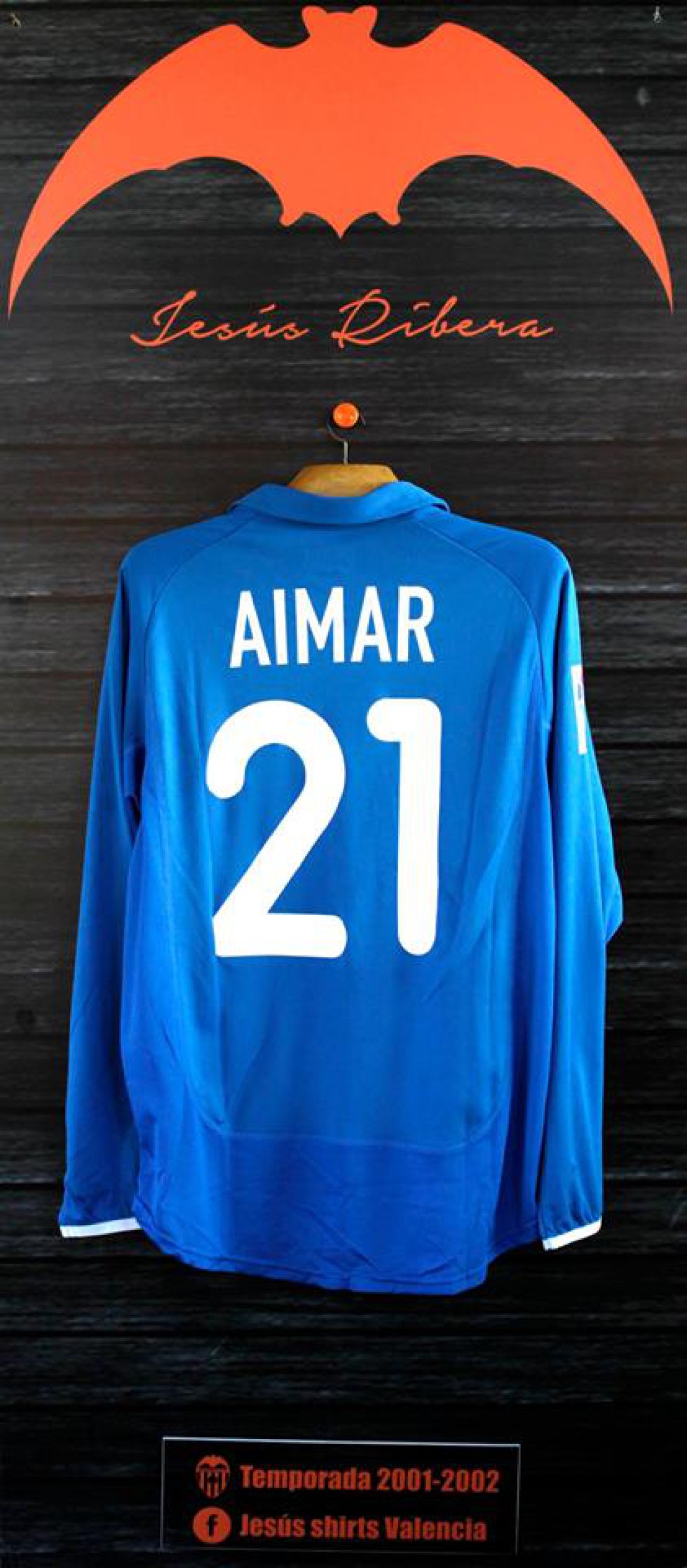 La colección de camisetas de Jesús Ribera La colección de camisetas de Jesús Ribera