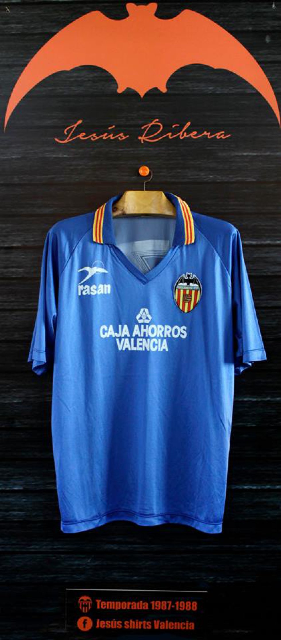 La colección de camisetas de Jesús Ribera La colección de camisetas de Jesús Ribera