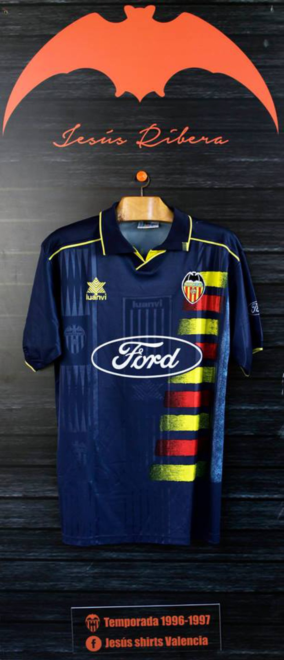 La colección de camisetas de Jesús Ribera La colección de camisetas de Jesús Ribera
