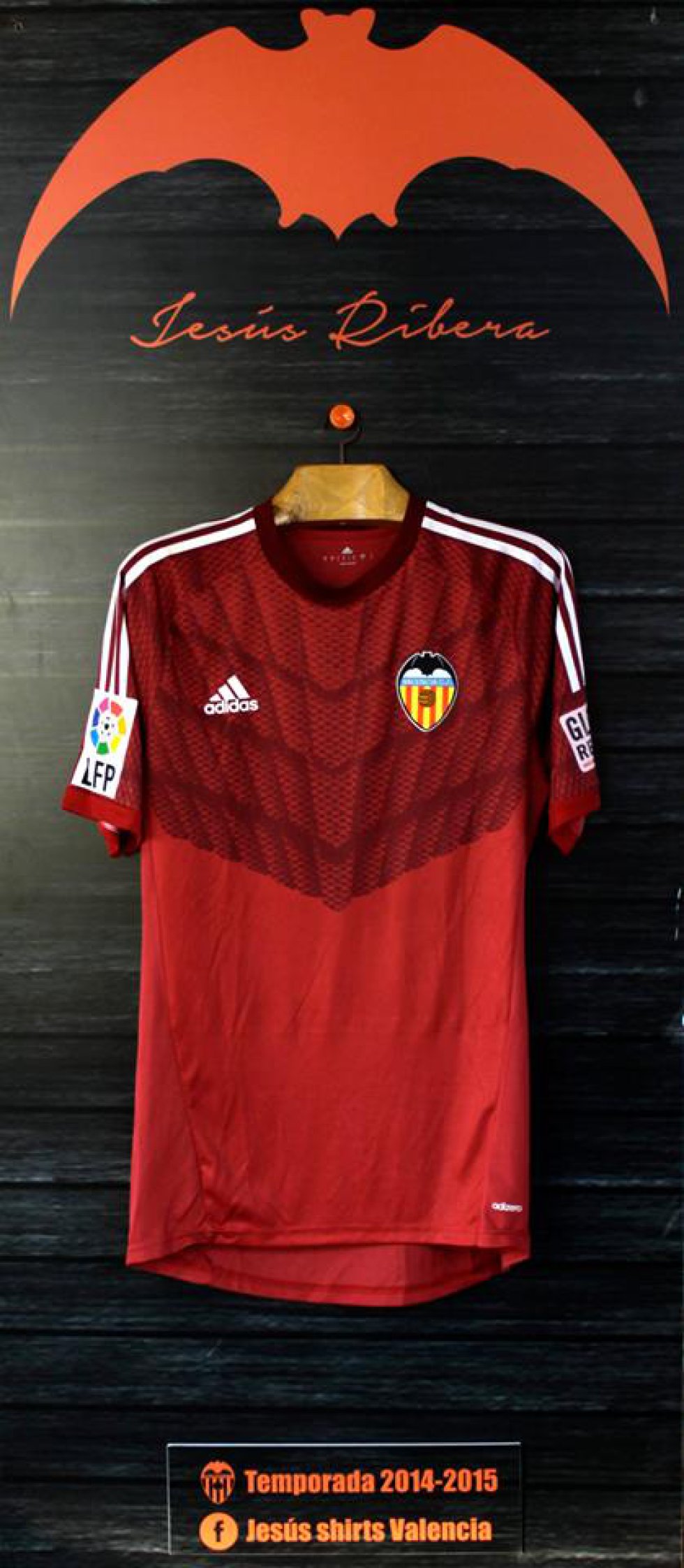 La colección de camisetas de Jesús Ribera La colección de camisetas de Jesús Ribera
