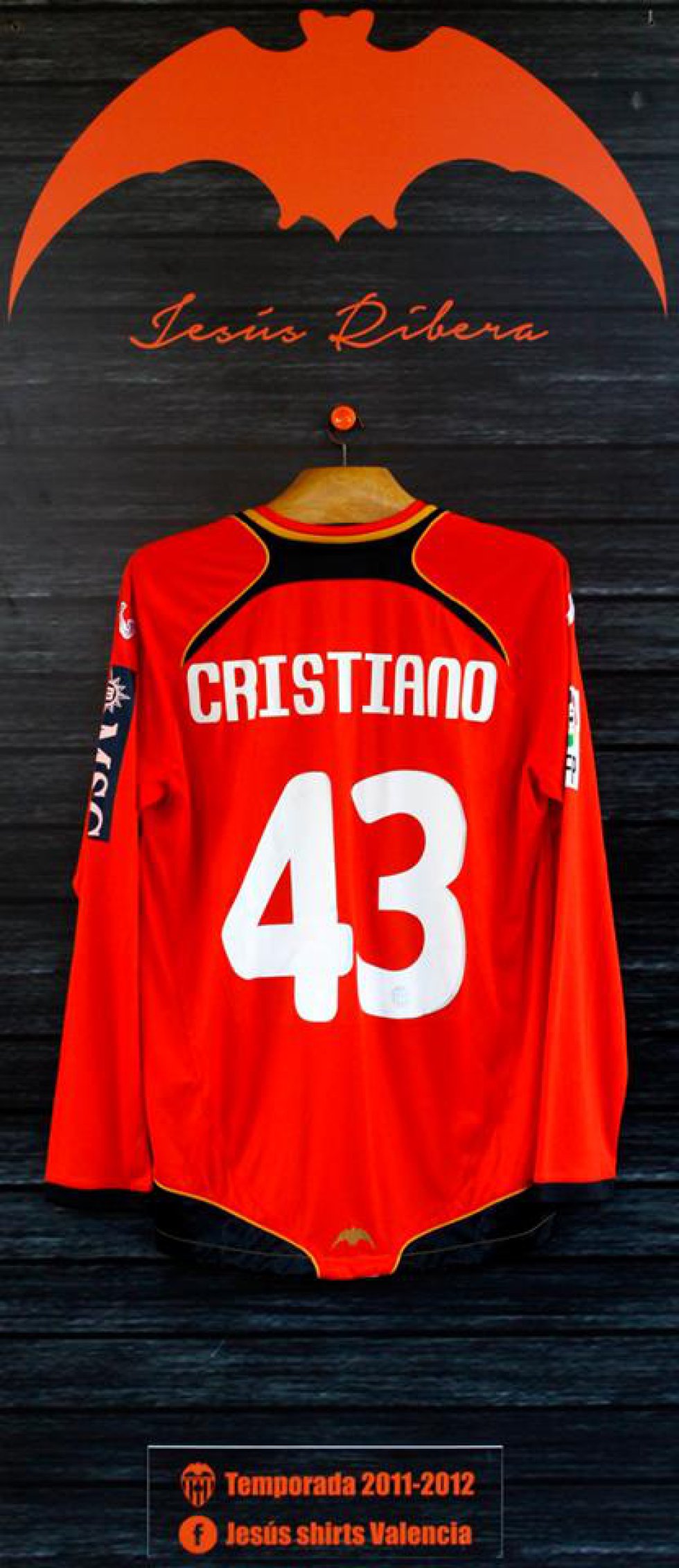La colección de camisetas de Jesús Ribera La colección de camisetas de Jesús Ribera