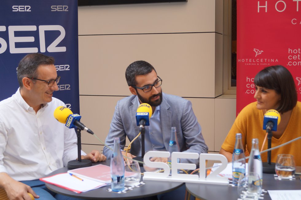 Los tres candidatos a liderar el PSRM-PSOE, en A vivir que son dos días Los tres candidatos a liderar el PSRM-PSOE, en A vivir que son dos días