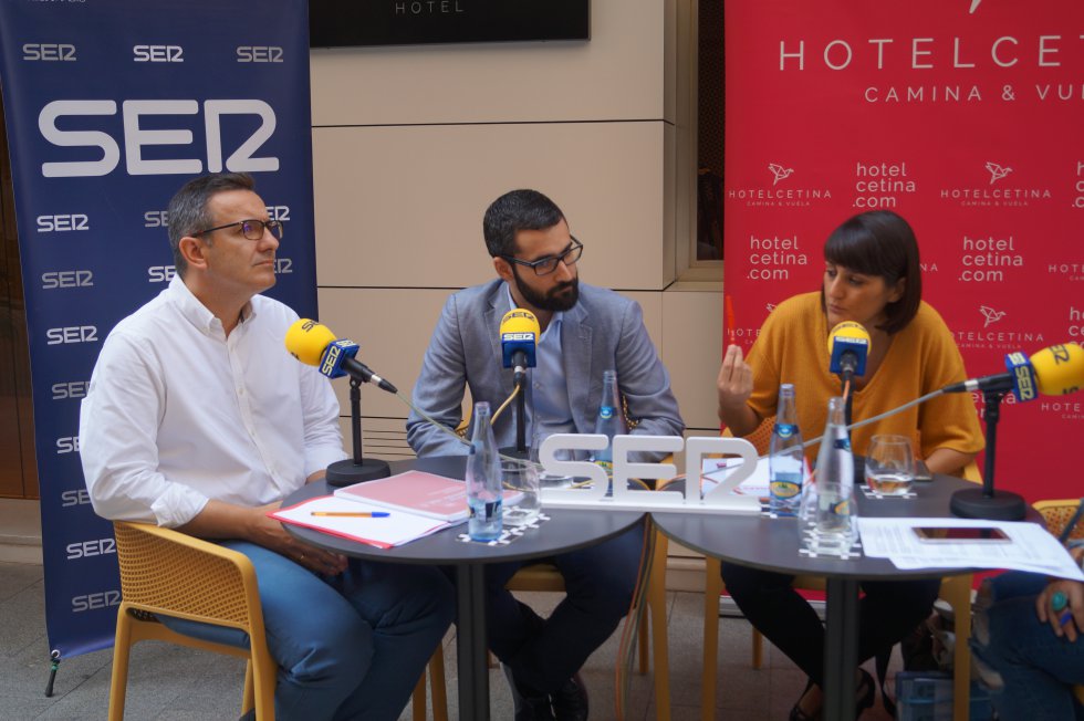 Los tres candidatos a liderar el PSRM-PSOE, en A vivir que son dos días Los tres candidatos a liderar el PSRM-PSOE, en A vivir que son dos días