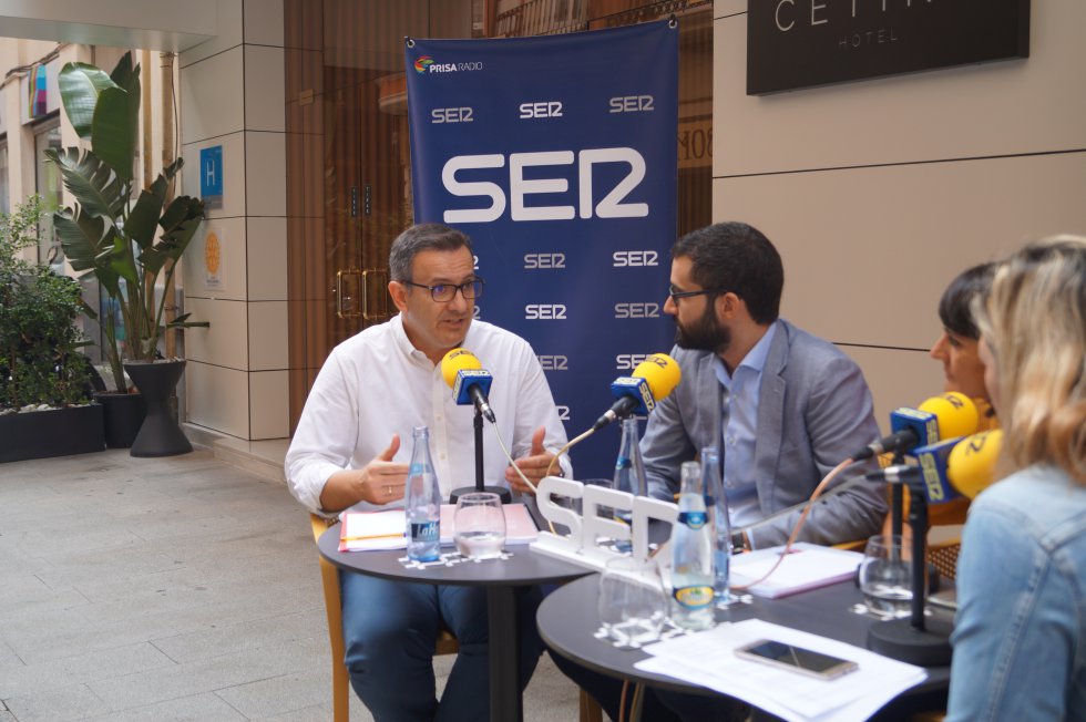 Los tres candidatos a liderar el PSRM-PSOE, en A vivir que son dos días Los tres candidatos a liderar el PSRM-PSOE, en A vivir que son dos días