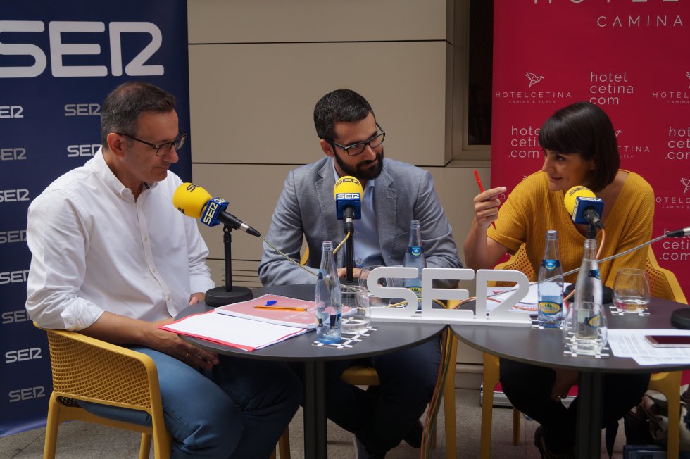 Los tres candidatos a liderar el PSRM-PSOE, en A vivir que son dos días Los tres candidatos a liderar el PSRM-PSOE, en A vivir que son dos días