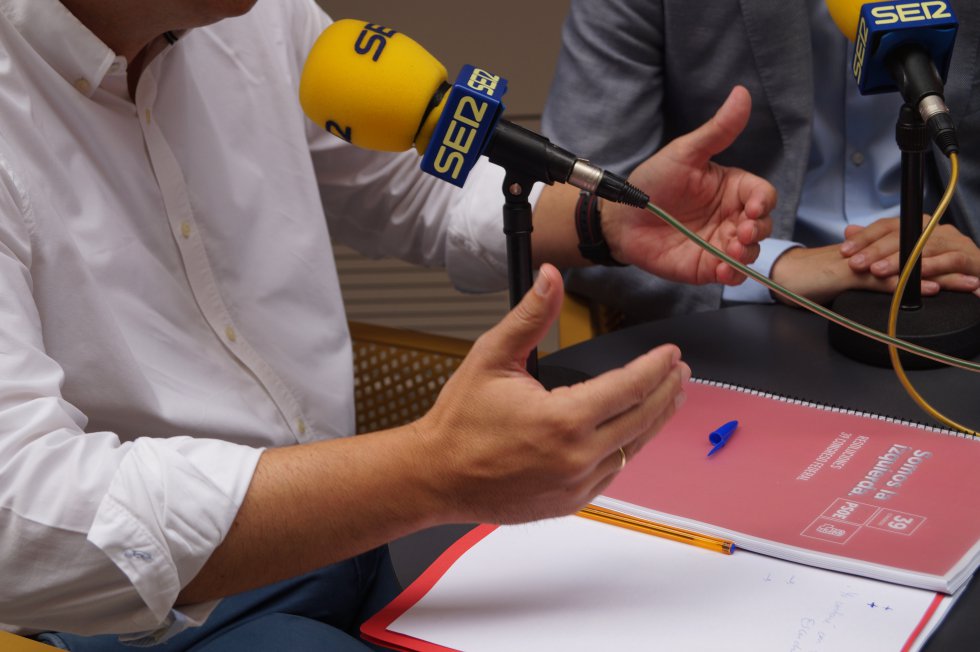 Los tres candidatos a liderar el PSRM-PSOE, en A vivir que son dos días Los tres candidatos a liderar el PSRM-PSOE, en A vivir que son dos días