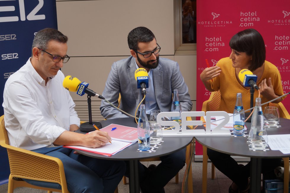 Los tres candidatos a liderar el PSRM-PSOE, en A vivir que son dos días Los tres candidatos a liderar el PSRM-PSOE, en A vivir que son dos días
