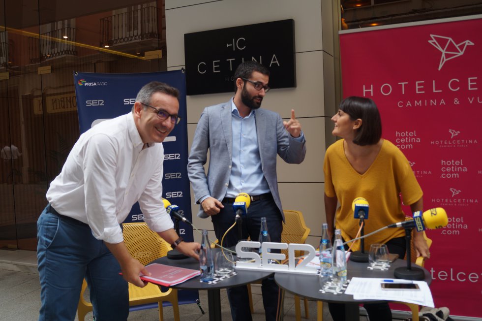 Los tres candidatos a liderar el PSRM-PSOE, en A vivir que son dos días Los tres candidatos a liderar el PSRM-PSOE, en A vivir que son dos días