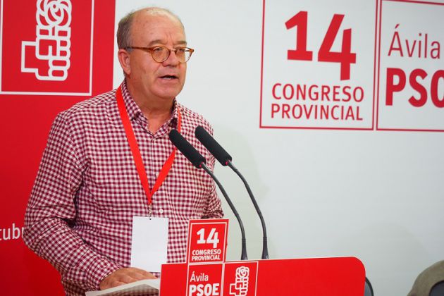 Jesús Caro clausura el XIV Congreso del PSOE de Ávila