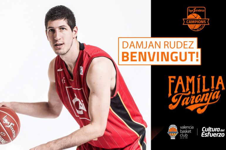 Damjan Rudez, fichado por el Valencia Basket.