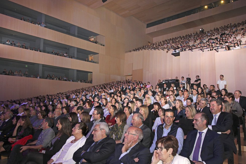 Aspecto del interior de la sala del Auditori Aspecto del interior de la sala del Auditori