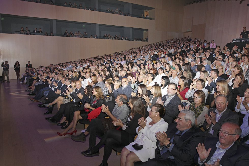 El auditori tuvo un lleno absoluto El auditori tuvo un lleno absoluto