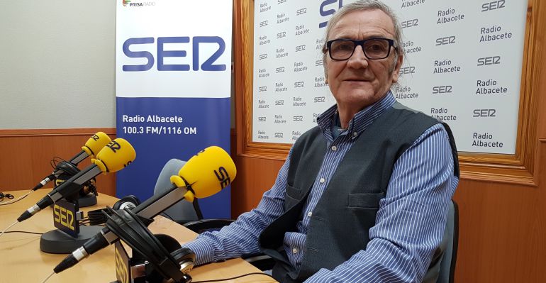 El panadero Jesús López, en Radio Albacete