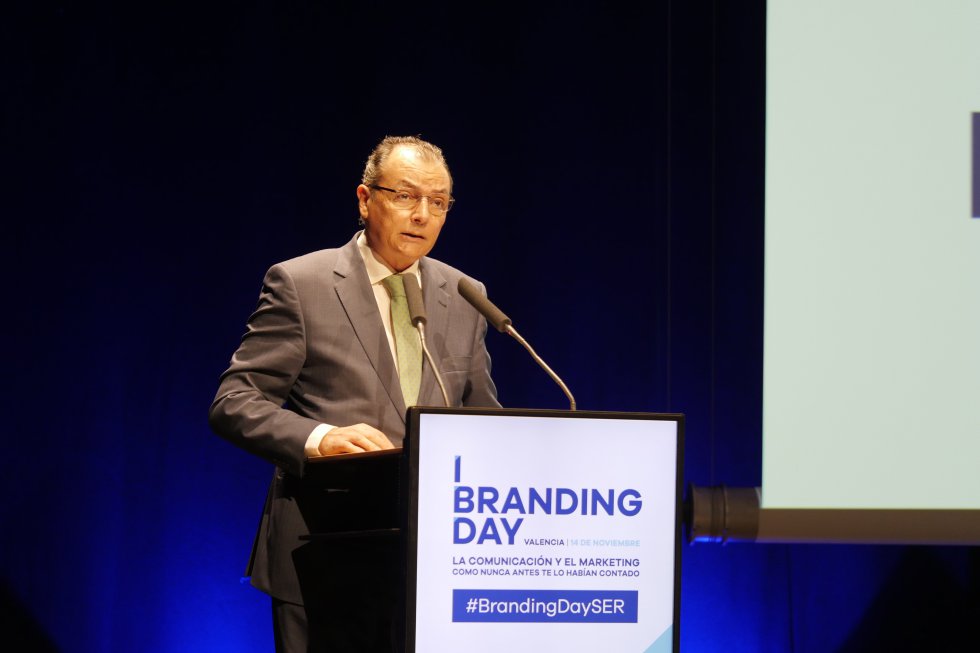 Salvador Navarro, presidente de la CEV, abre el Branding Day de Valencia Salvador Navarro, presidente de la CEV, abre el Branding Day de Valencia