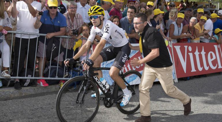 Mikel Landa esperará unos días para conocer el recorrido del Giro.