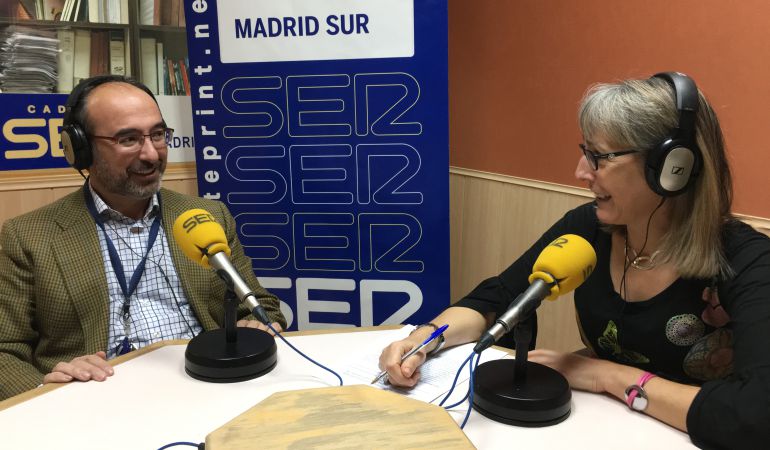 El investigador oncológico Manuel HIdalgo ha visitado hoy los estudios de SER Madrid Sur.