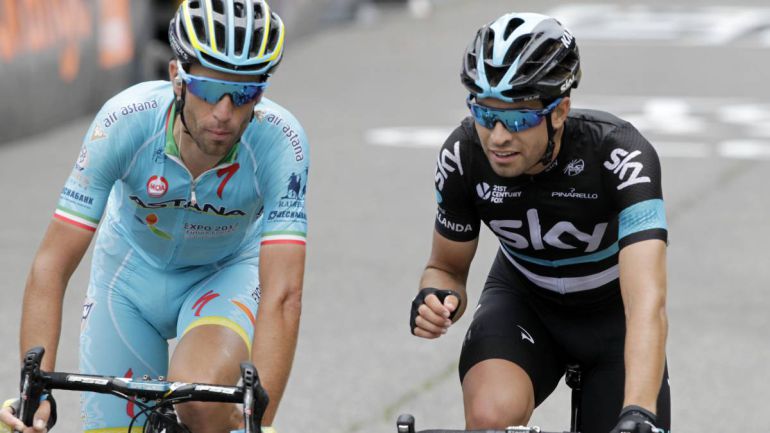 Fabio Aru y Mikel Landa podrían coincidir en el Giro.