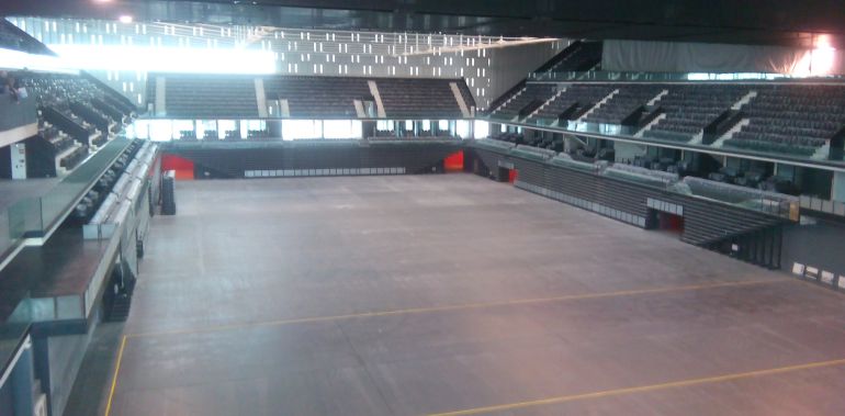 Interior del Navarra Arena