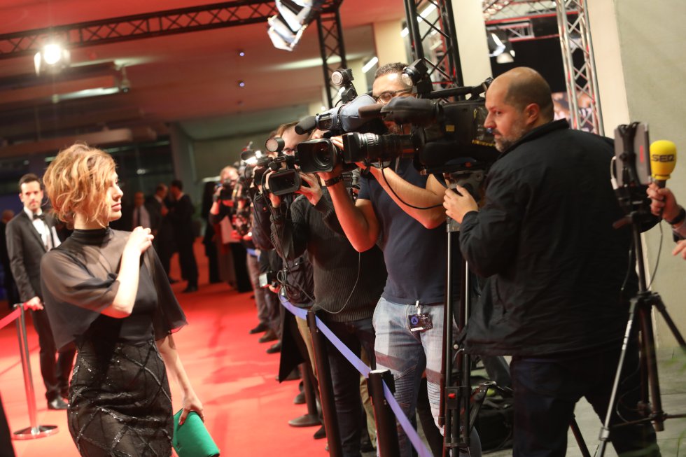 La actriz Blanca Suárez recibe esta noche el premio a Mejor intérprete femenina en ficción La actriz Blanca Suárez recibe esta noche el premio a Mejor intérprete femenina en ficción