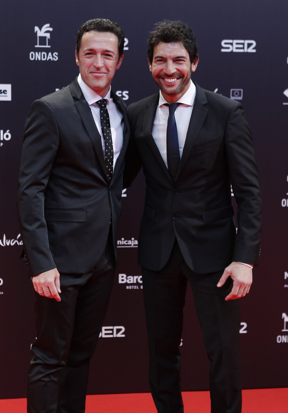 Los presentadores llegan a Sevilla para recibir el Premio Ondas al mejor programa de entretenimiento Los presentadores llegan a Sevilla para recibir el Premio Ondas al mejor programa de entretenimiento