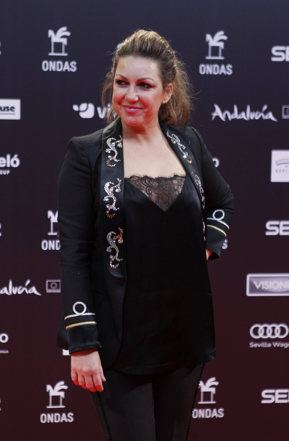 La cantante Niña Pastori posa para los fotógrafos en el photocall de los Premios Ondas La cantante Niña Pastori posa para los fotógrafos en el photocall de los Premios Ondas
