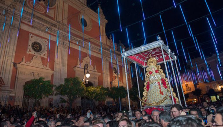 Horario e Itinerario Procesión de la Virgen del Rocío. Sevilla 22 de Diciembre del 2023