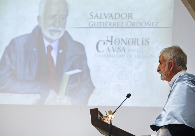 Salvador Gutiérrez reconocido Doctor Honoris Causa por la Universida de Salamanca