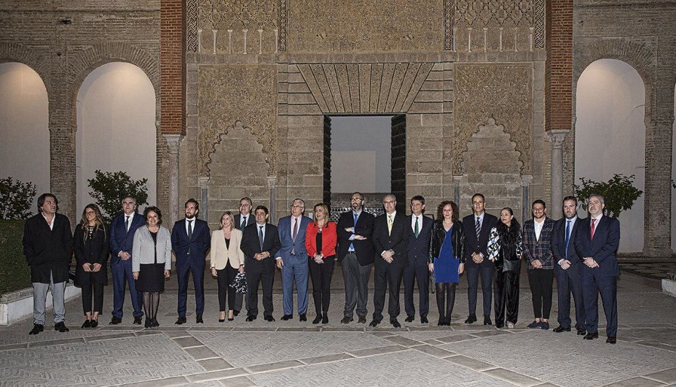 Foto de familia en el acto de presentación de la octava edición de SER Andaluces Foto de familia en el acto de presentación de la octava edición de SER Andaluces