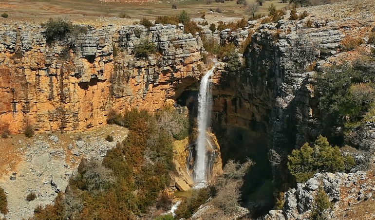 Foto de Cascada del Río Trabaque en Albalate de las Nogueras, Cuenca