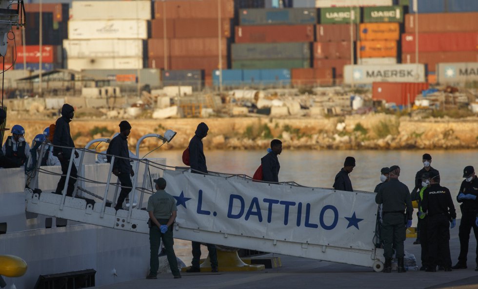 FOTOGALERÍA: Así han llegado a Valencia los 630 migrantes del Aquarius FOTOGALERÍA: Así han llegado a Valencia los 630 migrantes del Aquarius