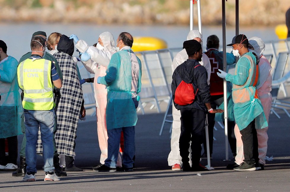 FOTOGALERÍA: Así han llegado a Valencia los 630 migrantes del Aquarius FOTOGALERÍA: Así han llegado a Valencia los 630 migrantes del Aquarius