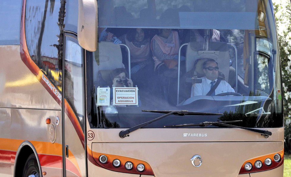 FOTOGALERÍA: Así han llegado a Valencia los 630 migrantes del Aquarius FOTOGALERÍA: Así han llegado a Valencia los 630 migrantes del Aquarius