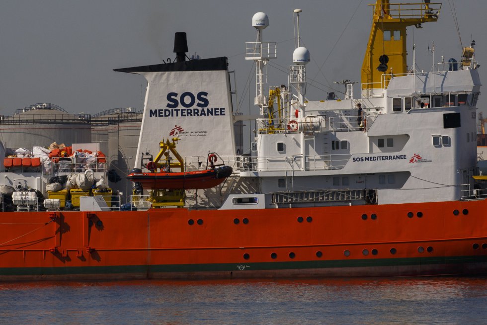 FOTOGALERÍA: Así han llegado a Valencia los 630 migrantes del Aquarius FOTOGALERÍA: Así han llegado a Valencia los 630 migrantes del Aquarius