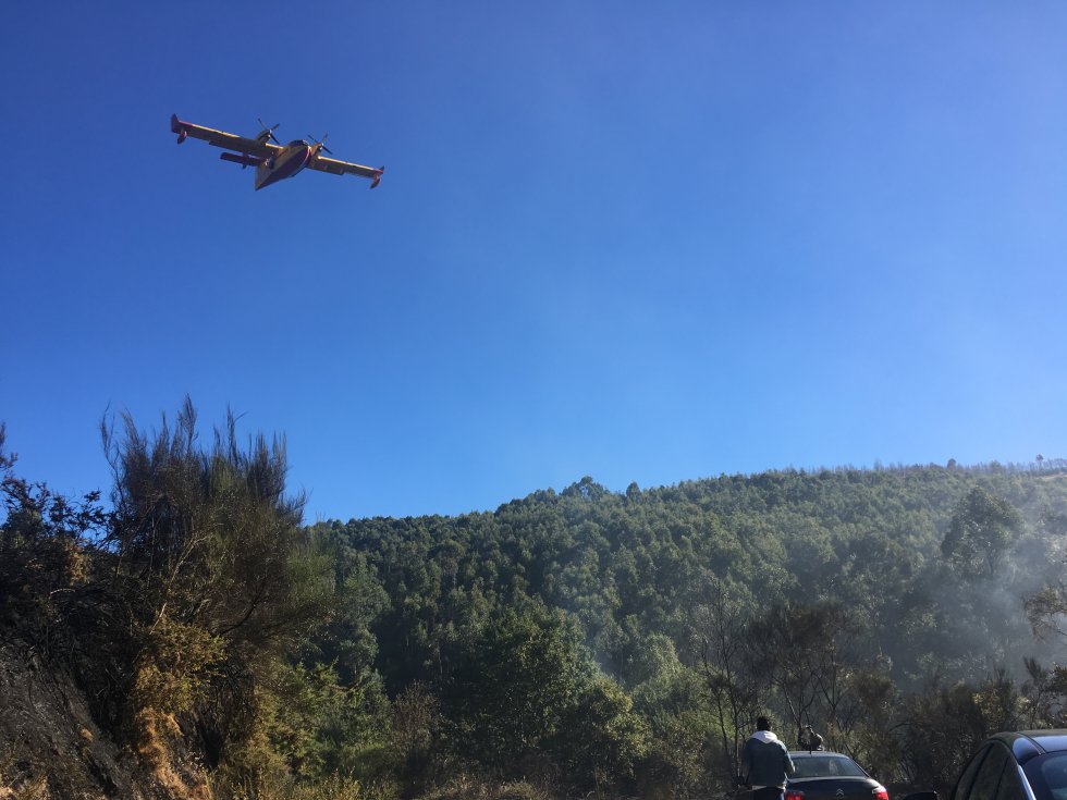 Incendio Mondariz: Así es la huella que dejó el incendio de Mondariz Incendio Mondariz: Así es la huella que dejó el incendio de Mondariz