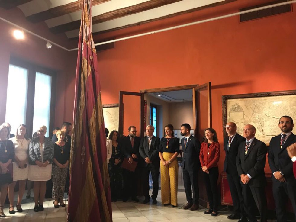 La procesión cívica del 9 d'Octubre en Valencia La procesión cívica del 9 d'Octubre en Valencia
