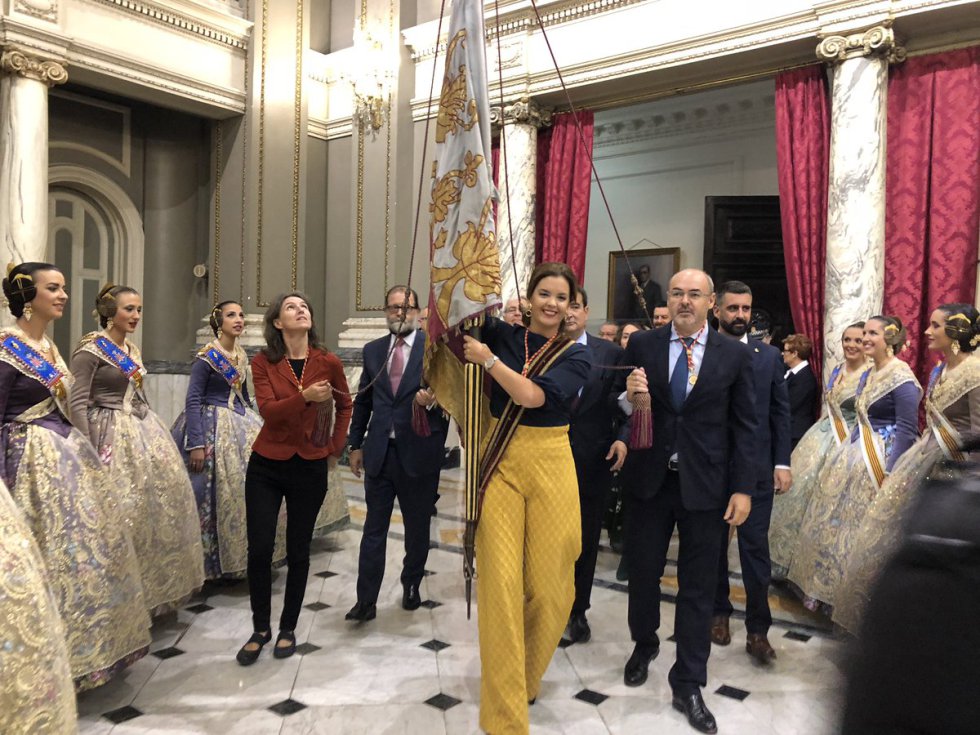 La procesión cívica del 9 d'Octubre en Valencia La procesión cívica del 9 d'Octubre en Valencia