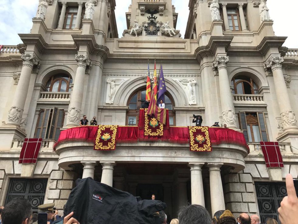 La procesión cívica del 9 d'Octubre en Valencia La procesión cívica del 9 d'Octubre en Valencia