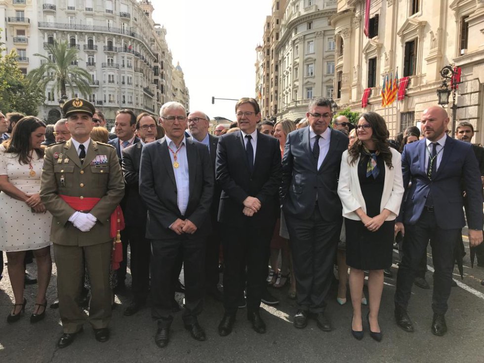 La procesión cívica del 9 d'Octubre en Valencia La procesión cívica del 9 d'Octubre en Valencia
