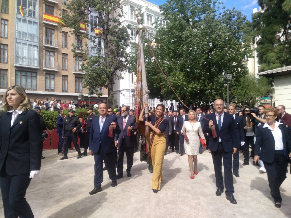 La procesión cívica del 9 d'Octubre en Valencia La procesión cívica del 9 d'Octubre en Valencia