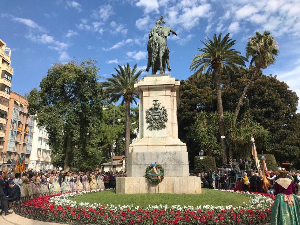 La procesión cívica del 9 d'Octubre en Valencia La procesión cívica del 9 d'Octubre en Valencia